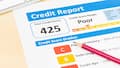 Poor credit score